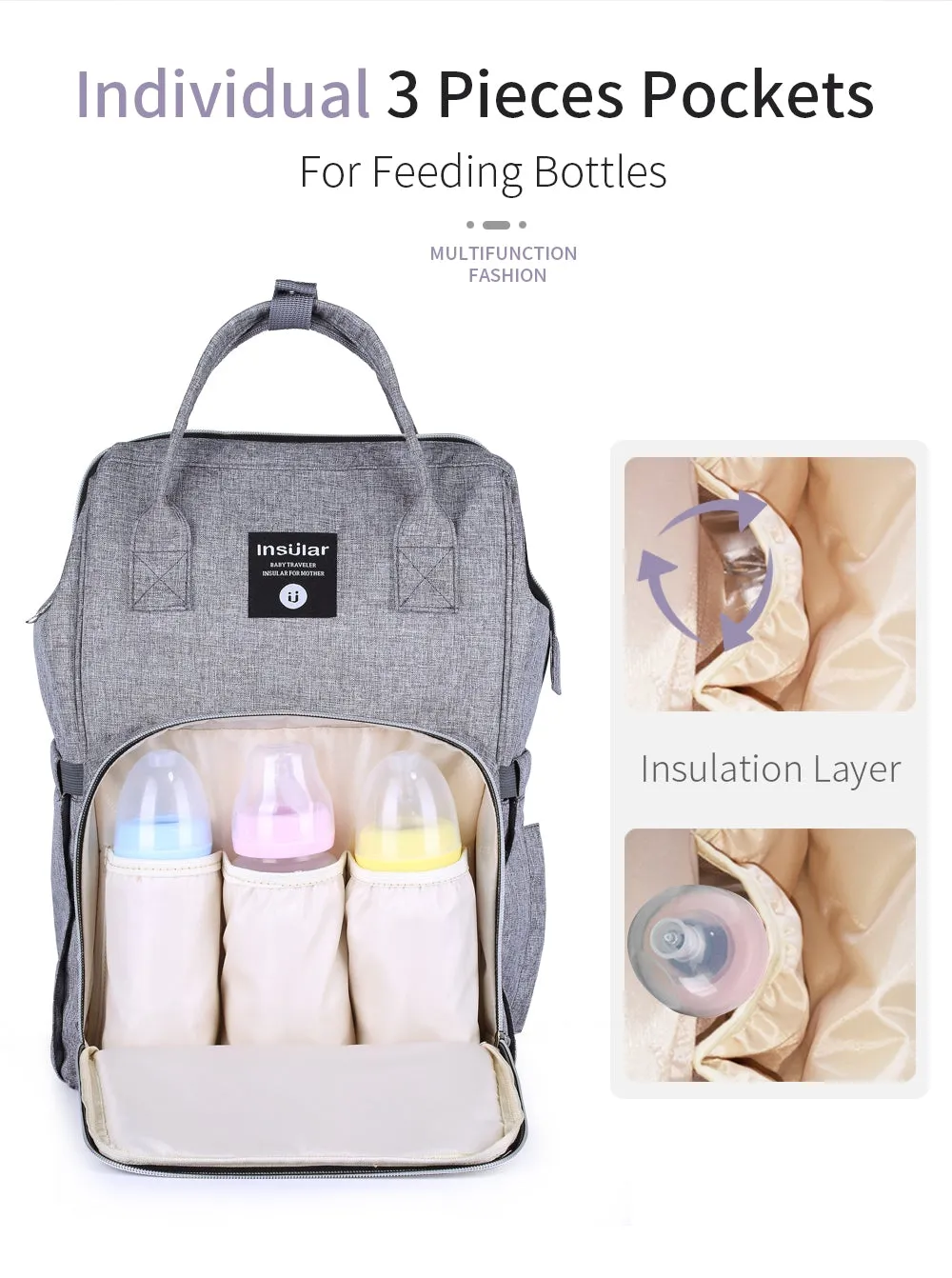 Waterproof Nappy Backpack