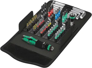 Wera 5057460001- Kk 100 52 Pc Very Compact Pouch Set Metric