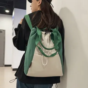 Wholesale Lightweight Large Capacity Nylon Drawstring Backpack JDC-BP-Lings002