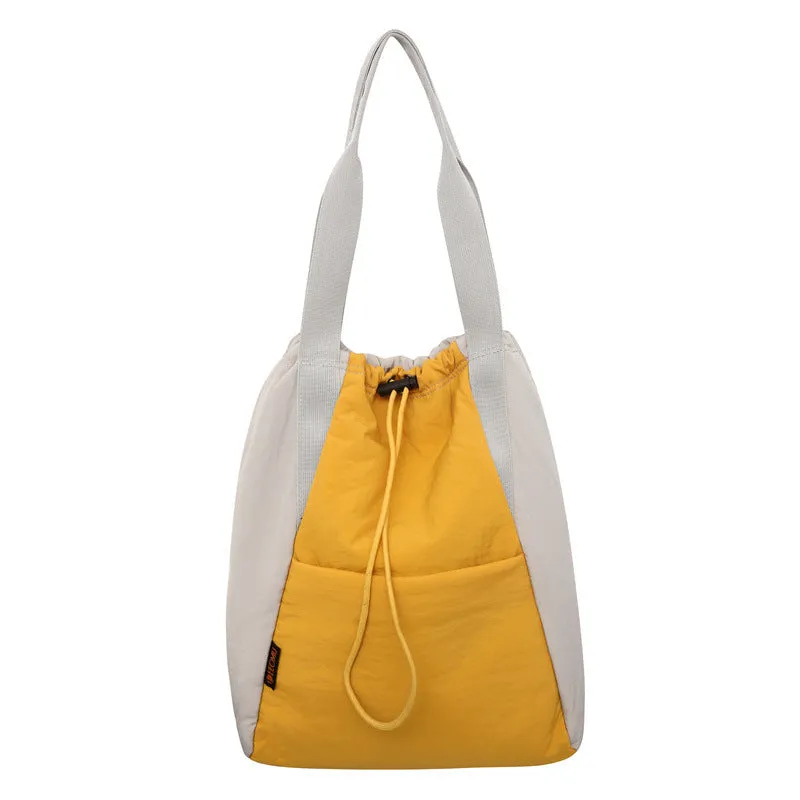 Wholesale Lightweight Large Capacity Nylon Drawstring Backpack JDC-BP-Lings002