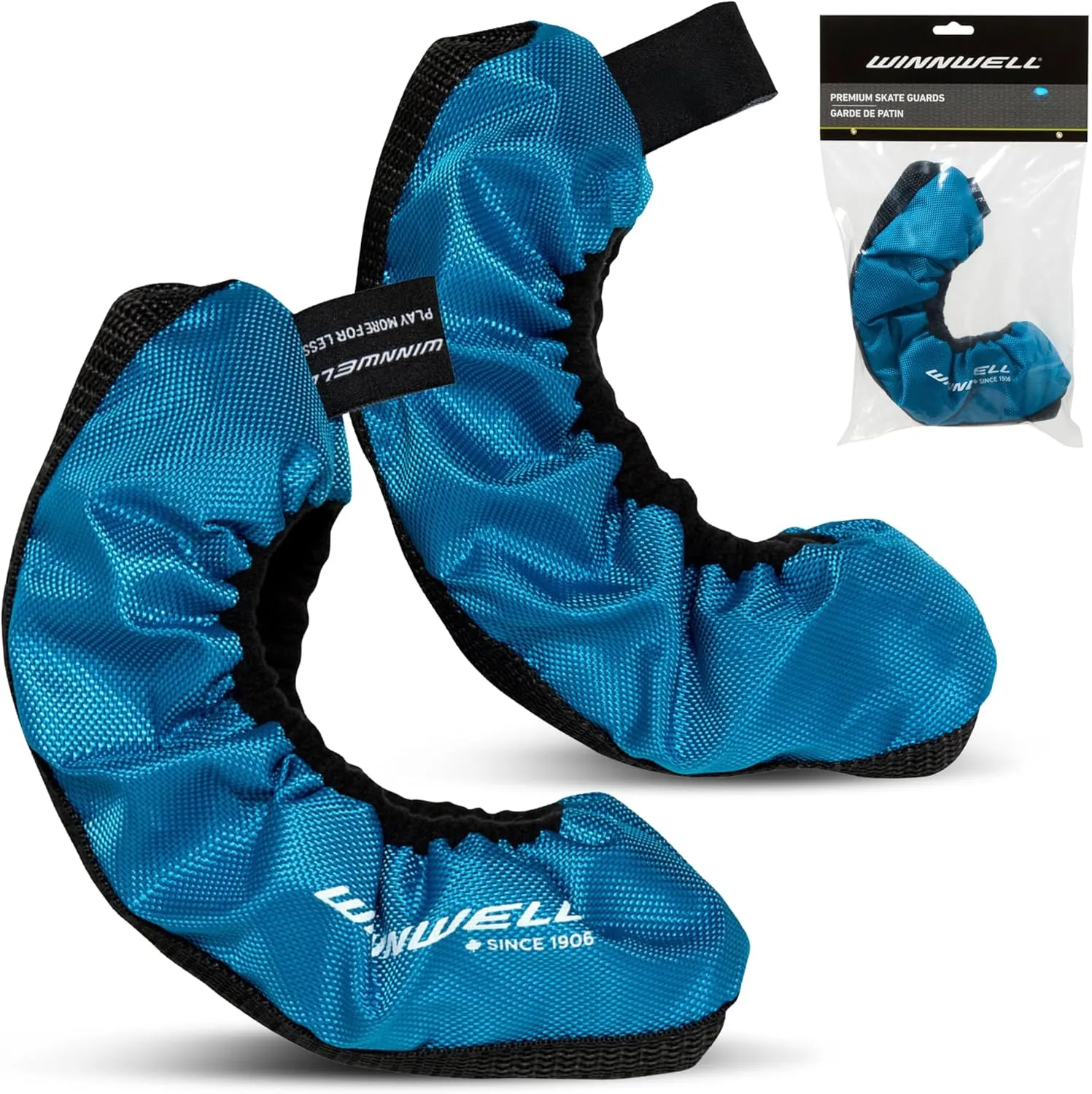 Winnwell Premium Skate Guards Protective, Cut-Resistant, Water-Resistant Covers for Ice Hockey and Figure Skates