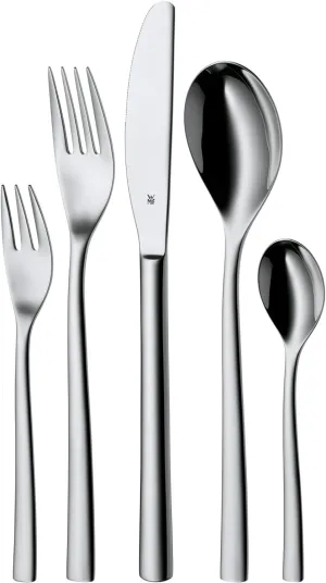 WMF Cutlery Set 30-pcs. Palermo, 49.2 x 39.3 x 10.6 cm, Silver