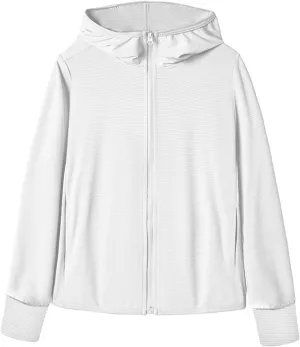 Women Long Sleeve T Shirts Upf 50  Uv Protection Shirts for Women Sun Protection Ice Silk Fishing Performance Jacket