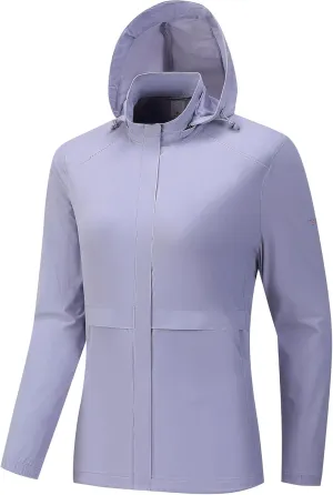 Women's UV Protection Zip-Up Jacket Moisture-Wicking for Tennis Golf Summer Sports