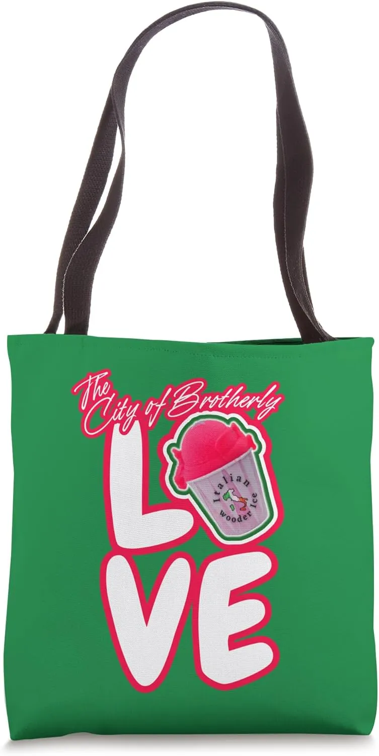Wooder Ice Philadelphia City of Brotherly Love Philly Tote Bag