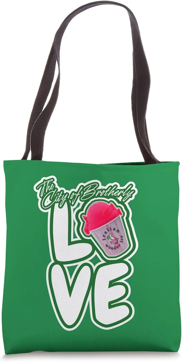 Wooder Ice Philadelphia City of Brotherly Love Philly Tote Bag