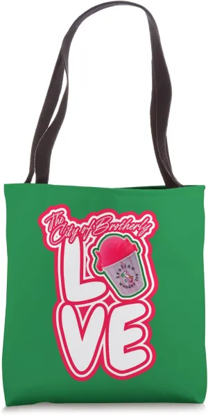 Wooder Ice Philly City of Brotherly Love Philadelphia Tote Bag