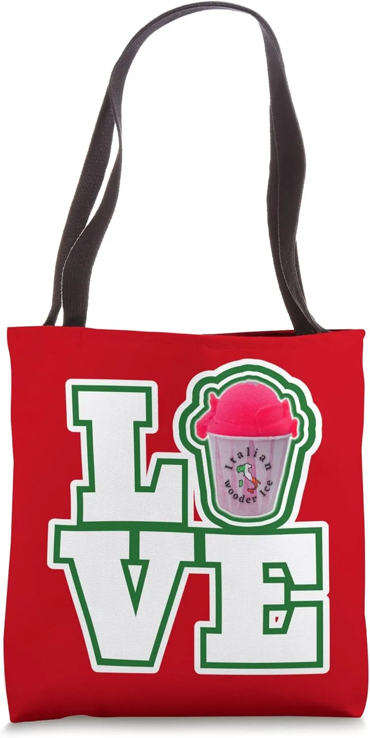 Wooder Ice Philly Love Park Philadelphia Italian Water Ice Tote Bag