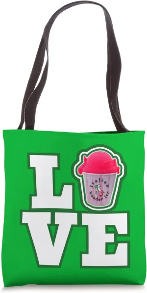 Wooder Ice Philly Love Park Philadelphia Italian Water Ice Tote Bag