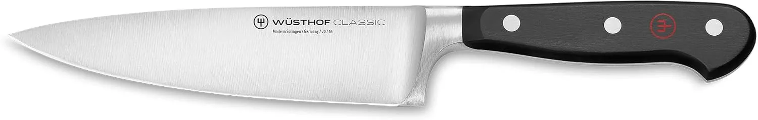 WÜSTHOF Classic 6” Chef’s Knife, Black