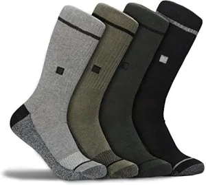 WSX Work & Wear True Fit Impact Cushion Sock | Moisture-Wicking Breathable 360° Support | Comfortable Socks for Men & Women