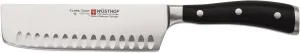 Wusthof Classic IKON Hollow Edge Nakiri, One Size, Black, Stainless