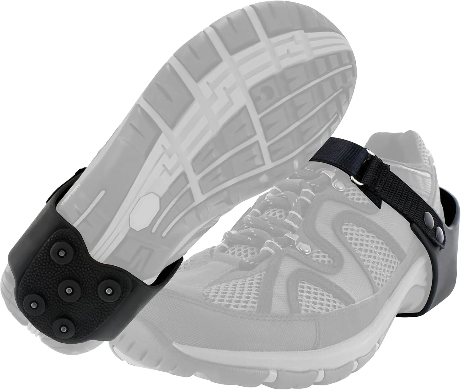 Yaktrax Heeltrax Heel-Only Traction Cleats for Walking on Ice and Snow (1 Pair)