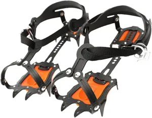 Yardwe Lightweight Winter Non-Skid Tool Ice Cleats for Shoes Shoe Traction Ice Grips Made of Stable Performance Material