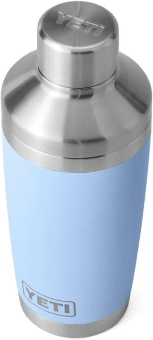 YETI Rambler 20 oz Cocktail Shaker, Stainless Steel, Vacuum Insulated, Big Sky Blue