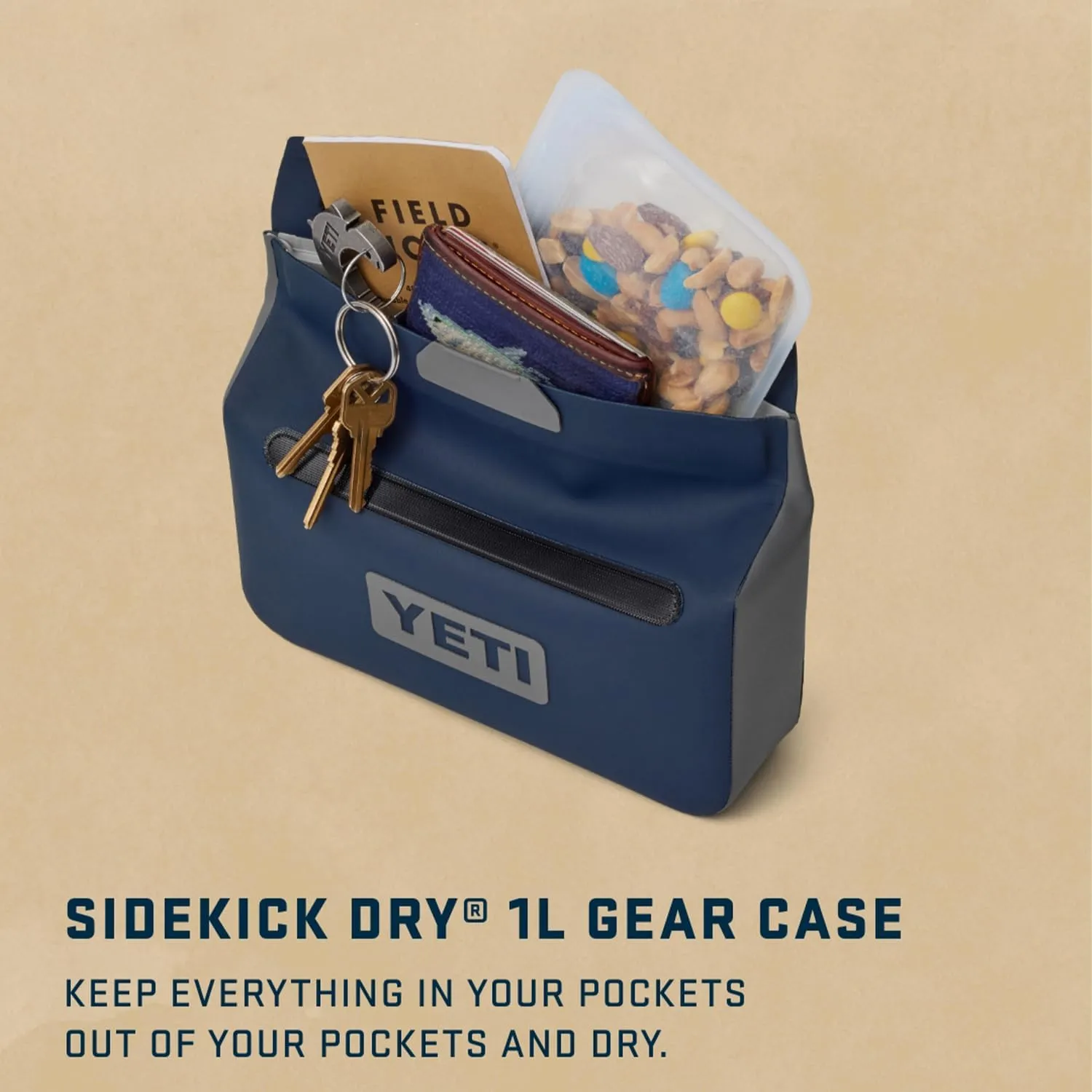 YETI Sidekick Dry Waterproof Gear Case and Bag Accessory