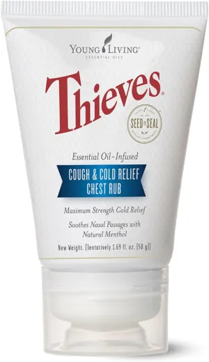 Young Living Thieves Chest Rub, 1.69 fl. oz | Soothes Nasal Passages with Natural Menthol | for Adults & Children Ages 2  | Ideal for Chest & Throat | Essential Oil-Infused