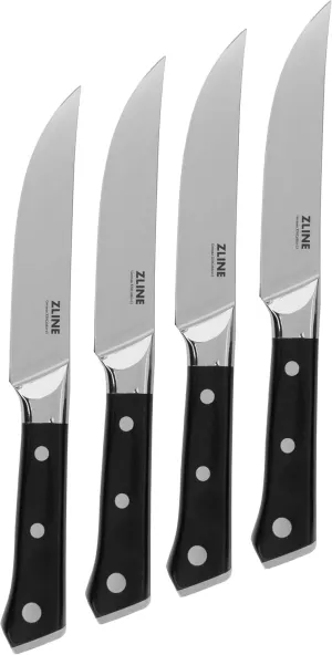 Z Line Kitchen and Bath ZLINE 4-Piece Professional German Steel Steak Knife Set (STK-GS-4)