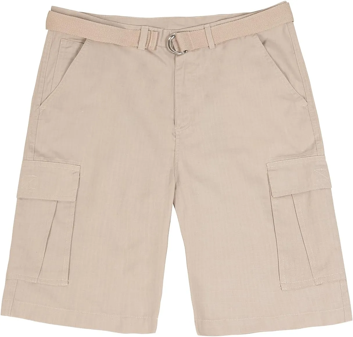ZENTHACE Men's Ripstop Cargo Shorts Lightweight Casual Summer Outdoor Shorts with 7 Pockets and Belt,10'' Inseam