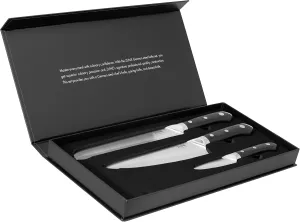 ZLINE 3-Piece Professional German Steel Kitchen Knife Set (KSETT-GS-3)