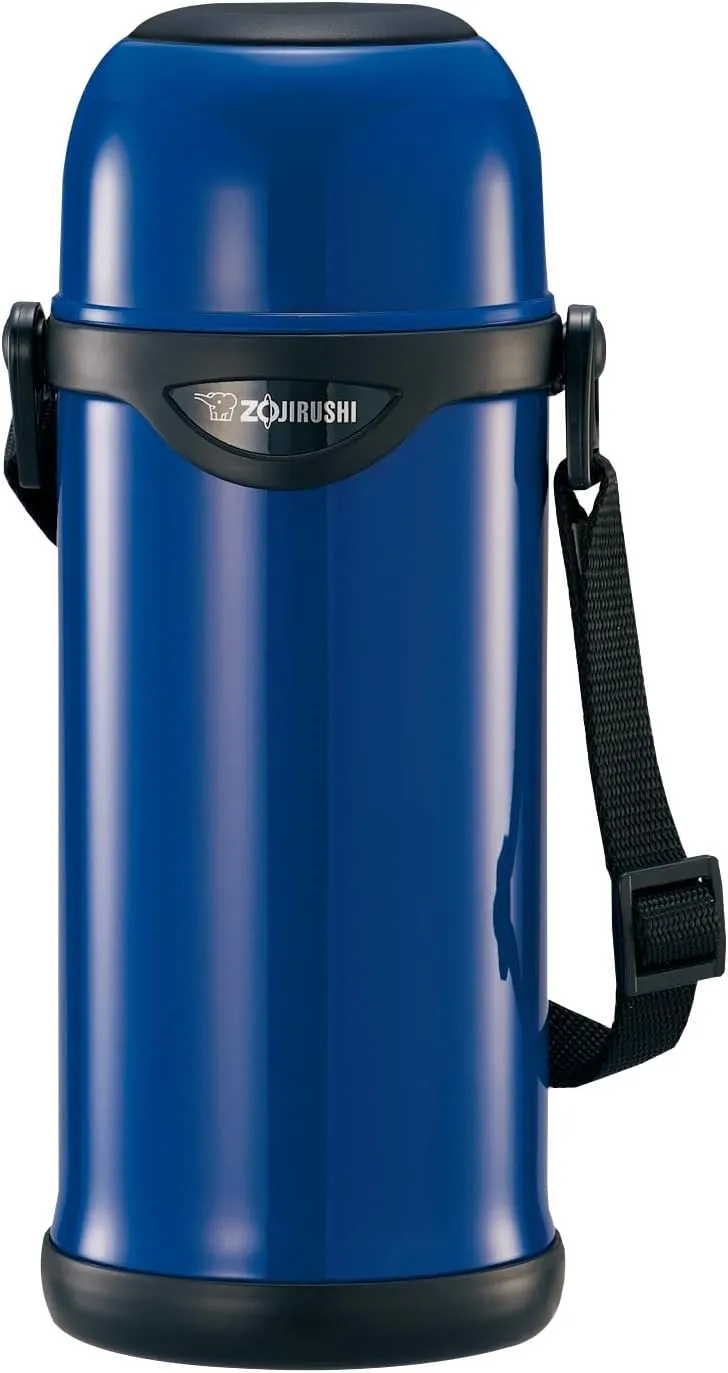 Zojirushi SJ-TG08-AA Water Bottle, Stainless Steel, Cup, Large Capacity, 28.7 fl oz (800 ml), Blue
